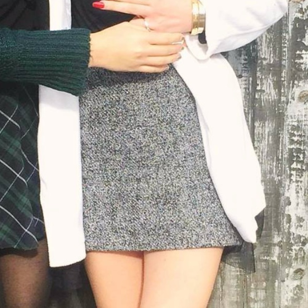 Tweed Mini Skirt